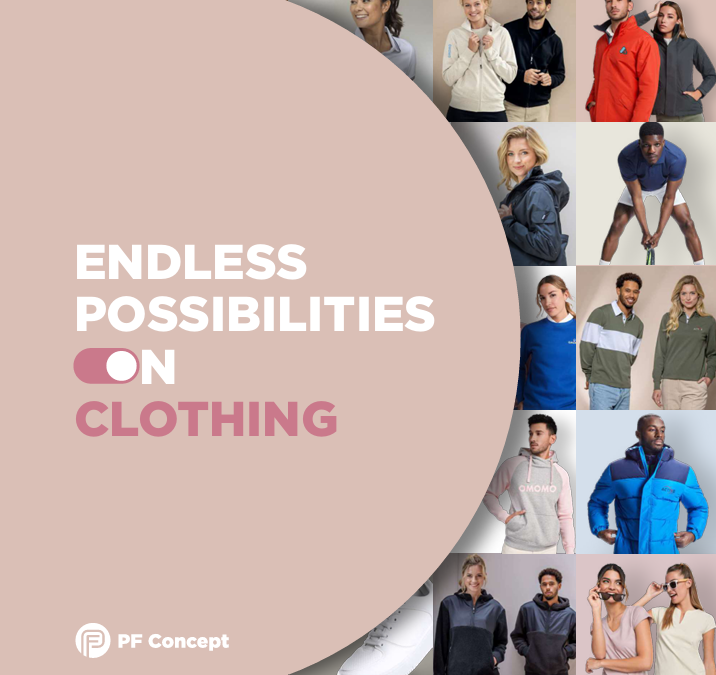 PF Concept Clothing – Profiltøj med logo