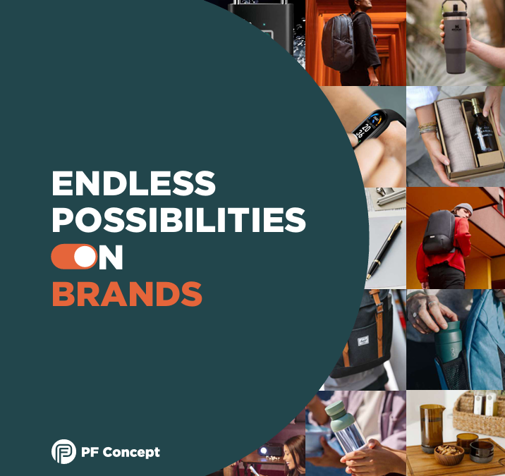 PF Concept Brands – kendte mærkevarer med logo