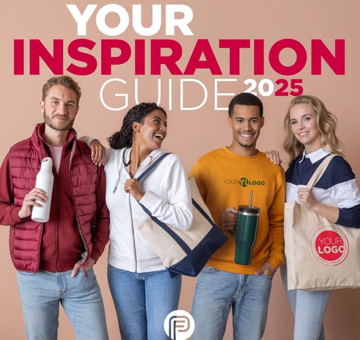 Inspirationskatalog med firmagaver og reklameartikler med logo