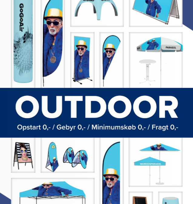 Outdoor reklame med stærk effekt – til events og kampagner