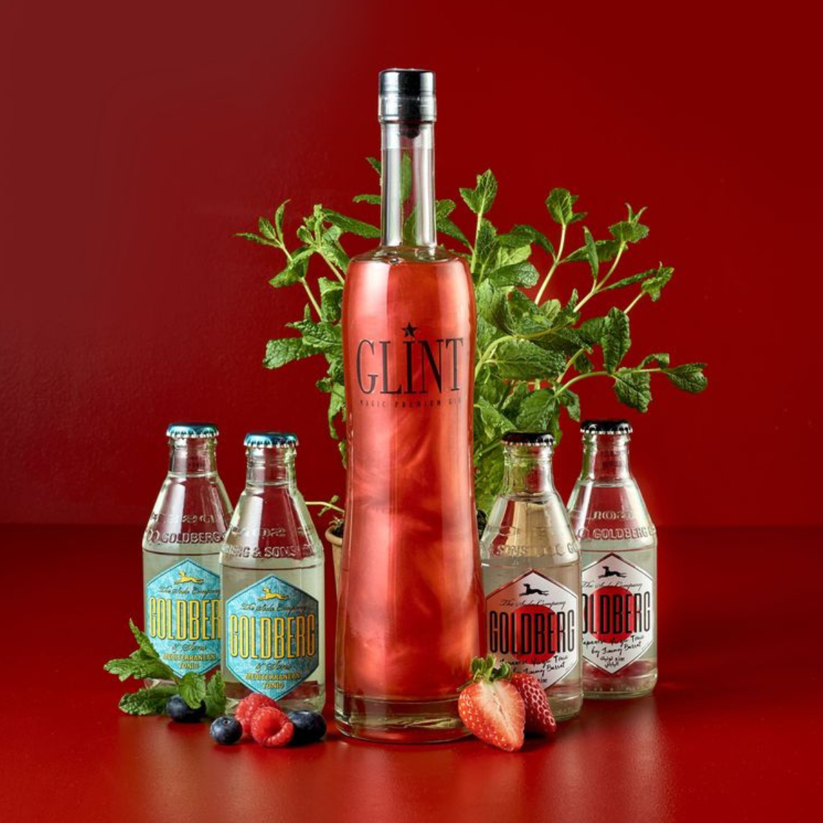 Bon Coca, Gin & Tonic, Glint Jordbær