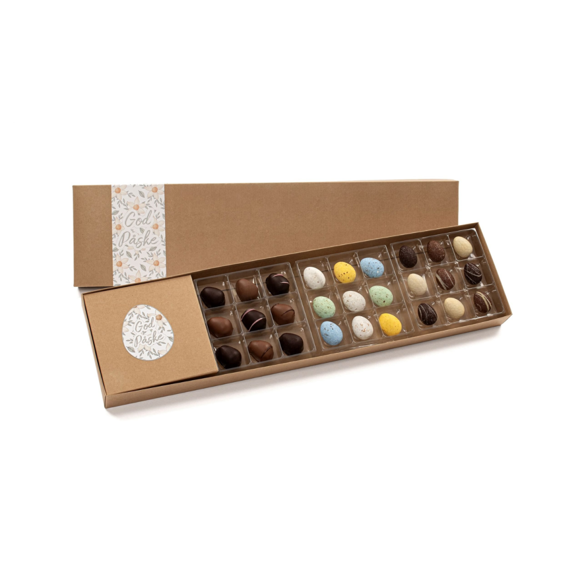 Bon Coca, 270 gr. påskeæg i naturæske