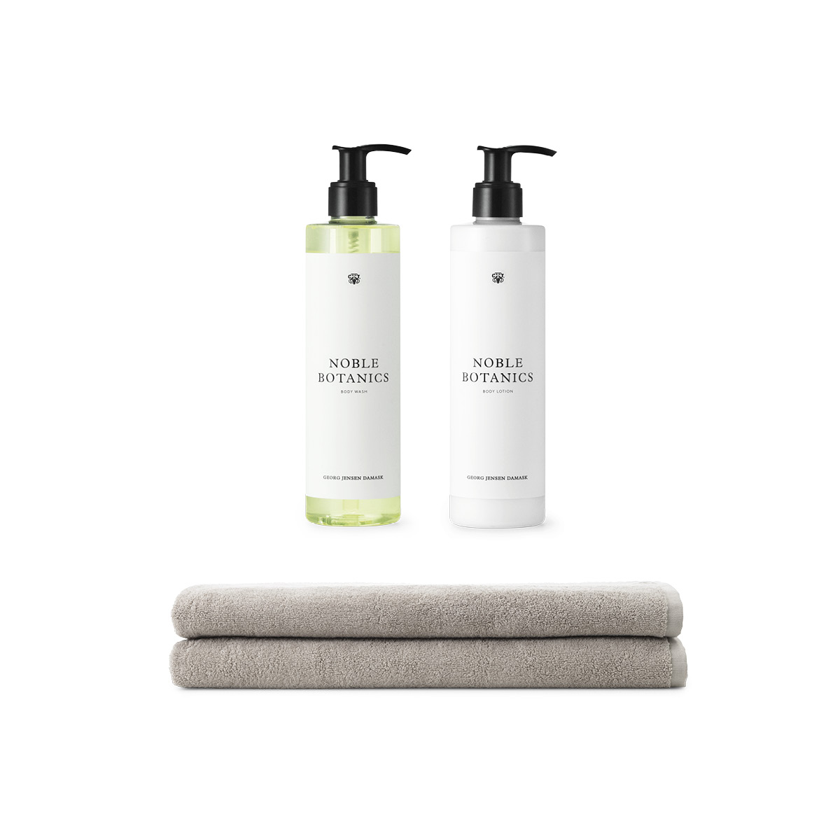 Georg Jensen Damask, Badehåndklæder, bodywash + Bodylotion