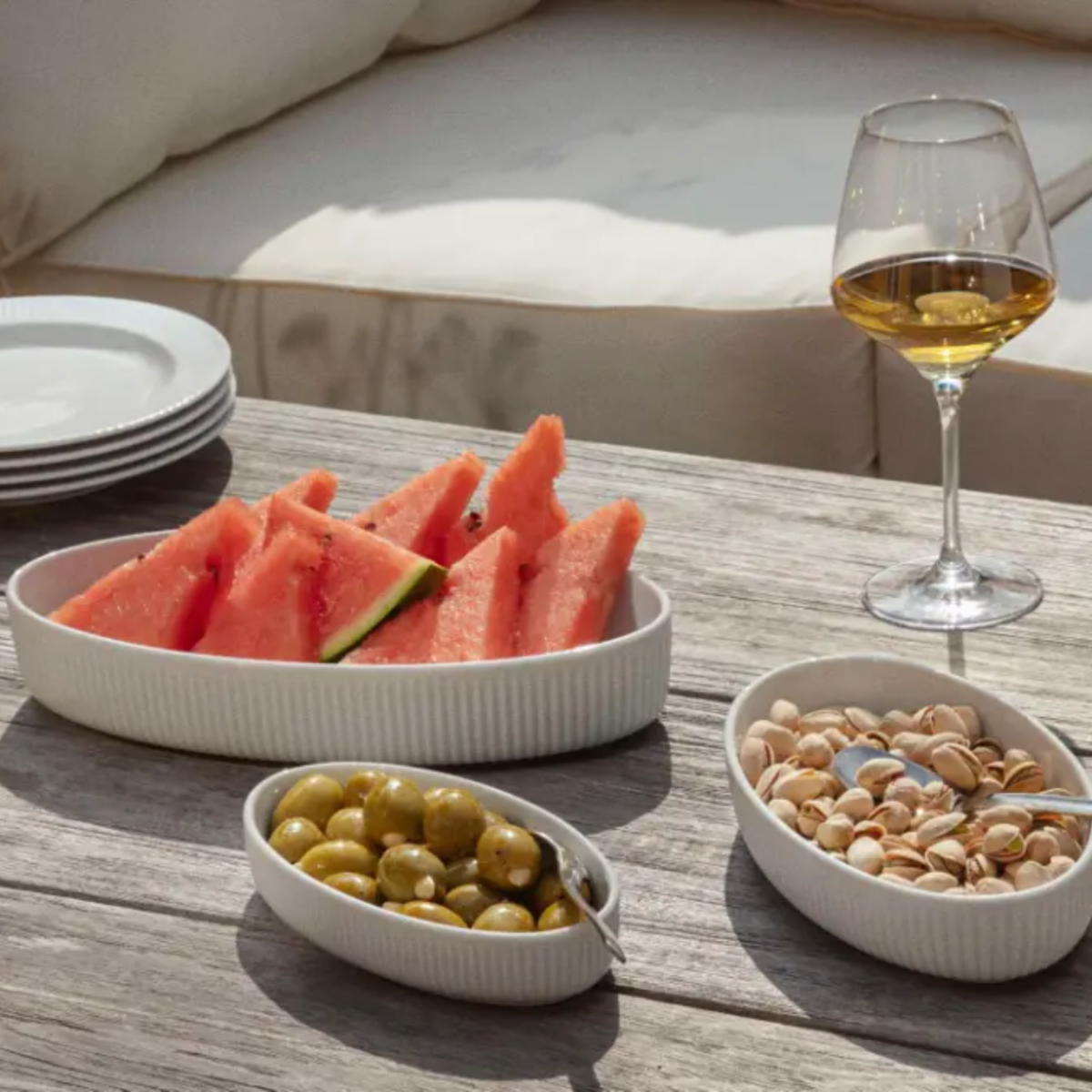 Eva Solo, Legio Nova oval skålesæt, 3 stk. 18+22+26 cm.