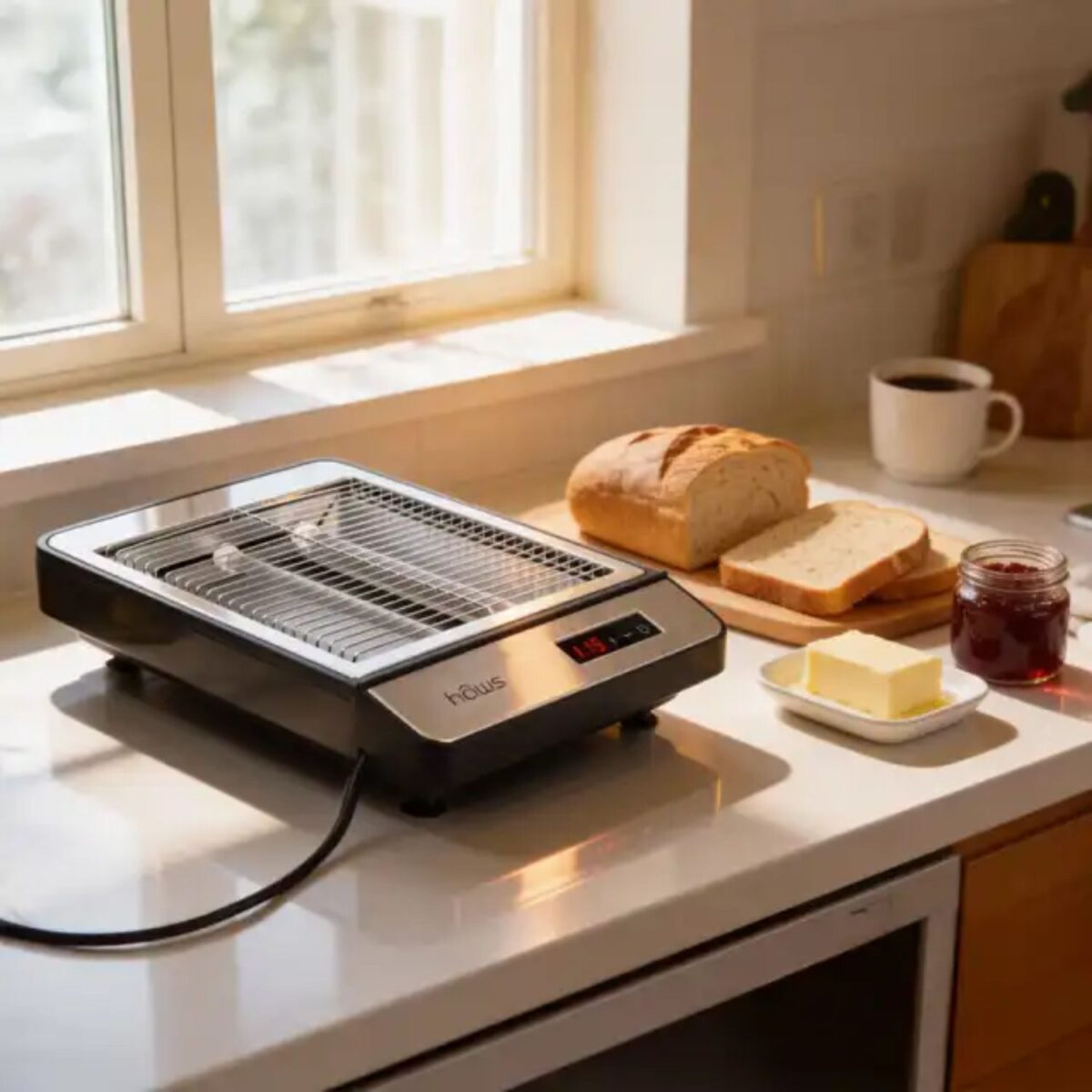 Hâws, Brødrister med digitalt display