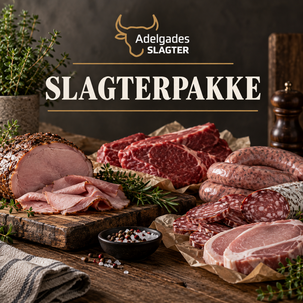 Slagterpakke, Adelgades Slagter